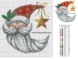 If you have a question about the pattern, contact the person in charge of the website. Babbo Natale Schema Punto Croce Santa Cross Stitch Holiday Cross Stitch Cross Stitch Patterns Christmas
