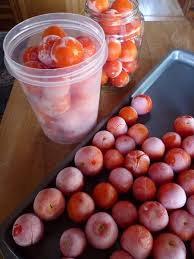 Preserving Tomatoes By Freezing Freezing Cherry Tomatoes Canning Recipes Cherry Tomato Recipes