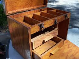 Rustic Wooden Tool Box Handmade Tool Chest Etsy Wooden Tool Boxes Woodworking Woodworking Projects