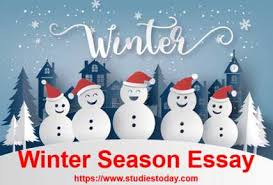 Winter season essay 2 (150 words). Winter Season Essay