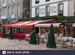 Saint Malo Cafe High Resolution Stock Photography And Images Alamy