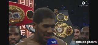 Anthony Joshua “Man the first time was so nice, I had to do it twice”