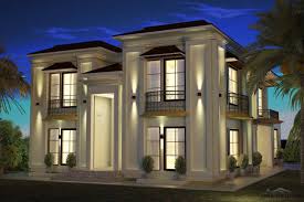 تصميم فيلا أبعاد البيت 24 م عرض X 15 م عمق 5 غرف نوم Architectural House Plans 2 Storey House Design House Front Design