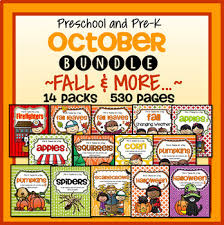October Fall Themes Curriculum Bundle For Preschool And Pre K October Preschool Themes Preschool Preschool Units Themes