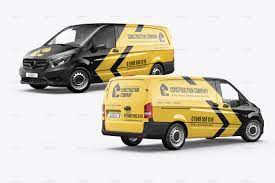 Download Vito Panel Van Mockup Van Mockup Van Passenger Van