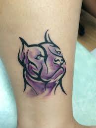 In some countries, they have games with the bulls that are proven to be risky at times. American Bully Tattoo Animal Tattoos Bulldog Cartoon American Bully