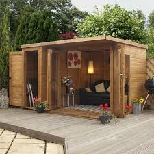 Summer Houses Waltons Fast Delivery Quick Installation Uk Made Contemporary Garden Rooms Wooden Summer House Backyard