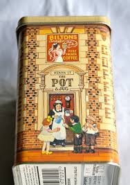 Silver Crane Company Brick House Shaped Tin The Old Coffee House Tin House Vintage Tins Decorative Tin
