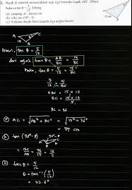 Matematik Tingkatan 3 Nisbah Trigonometri Uji Diri Mn 124
