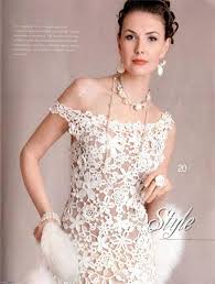 Vestiti da sposa uncinetto : Pin Su Crochet Dresses