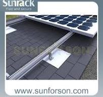Aluminum Pitched Tile Roof Solar Panel Mounts system ...