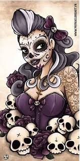 Pin Von Amy Landmann Auf Tattoo Sugar Skull Madchen Zuckerschadel Zeichnungen