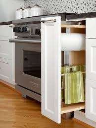 Modern Kitchen Cabinet Storage Ideas Pullout Paper Towel Roll Jpg 550 733 A Great Place To Put The Paper To Small Kitchen Storage Home Kitchens Kitchen Design