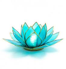 Blue Gold Lotus Candle Holder Purple Mill Lotus Candle Holder Lotus Candle Blue Lotus Flower