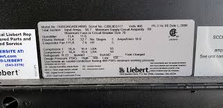 15 Ton Liebert Air Conditioners With Matching 2 Fan Condensers