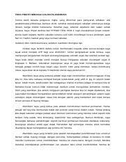 Menjadi ketua panitia pelaksana lomba agustusan memang tidak semudah yang kita pikirkan, karena banyak hal yang perlu disiapkan dan pertimb. Pidato Teks Pidato Sebagai Calon Pilihanraya Terima Kasih Kepada Pengerusi Majlis Yang Dihormati Para Pensyarah Sekalian Ahli Jawatankuasa Pilihanraya Course Hero