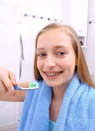 How To Brush Your Teeth With Braces Teeth Cleaning Dental Braces Teeth