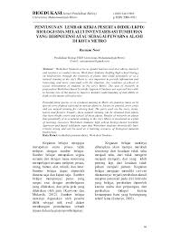 Definisi/arti kata 'kerja' di kamus besar bahasa indonesia (kbbi) adalah 1 n kegiatan melakukan sesuatu; Https Ojs Fkip Ummetro Ac Id Index Php Biologi Article Download 788 612