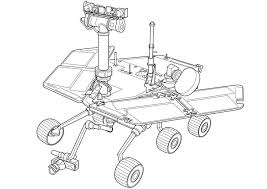 Mars coloring page to color, print or download. Coloring Page Mars Rover Free Printable Coloring Pages Img 9960