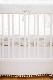 Add a playful feel to your baby's sleep space with this soft & comfy. Gold And White Crib Rail Guard Gold Baby Bedding Feather Baby Bedding Gold Baby Bedding White Baby Bedding White Crib