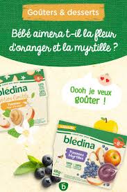 Bebe Aimera T Il La Fleur D Oranger Et La Myrtille En 2020 Bledina Myrtille Puree