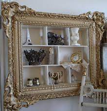 Beautiful Antique French Carved Gesso Barbola Curio Perfume Storage Ideas And Inspiration For Cornici Shabby Chic Idea Di Decorazione Decorazione Shabby Chic