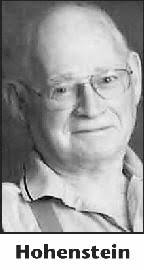 ROBERT HOHENSTEIN Obituary (1923