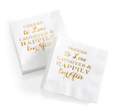 You do need them, but good news: Cheers Love Cocktail Wedding Napkins Cocktail Napkins