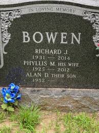 Phyllis Marie Loring Tarbox Bowen (1925-2012)