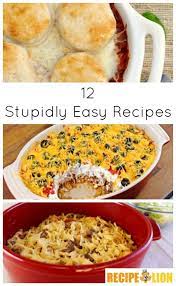 12 Stupidly Easy Recipes Quick Dinner Ideas And Desserts Recipechatter Fast Easy Dinner Quick Dinner Easy Meals