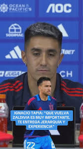 🔵🔴CONTENTOS CON EL REGRESO DE ZALDIVIA👊🏻, Ignacio Tapia habló en  conferencia de prensa, donde comentó que están felices con el regreso de  Matías Zaldivia., #vamoslau #udechile #lau #udechileoficial ...