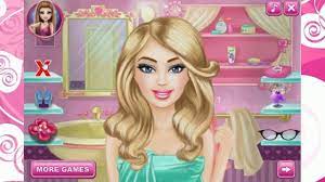 Barbie Makeup Tutorial Barbie Makeup Game For Girls Barbie Doll Games Sanat