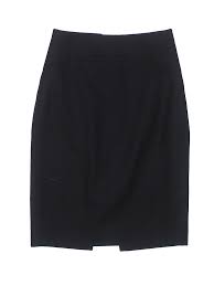 Details About Banana Republic Women Black Wool Skirt 00 Petite