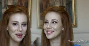 Elcin Sangu Elcin Sangu Makyaji Elcin Sangu Makyaji Nasil Yapilir Elcin Sangunun Yaptigi Makyaj El Copper Brown Hair Color Redhead Beauty Copper Brown Hair