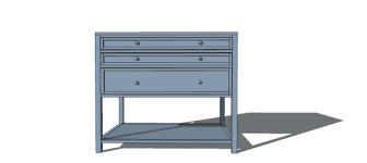 See more ideas about flat files, flat file cabinet, furniture. Free Diy Furniture Plans To Build A Martha Stewart Inspired Craft 3 Drawer Flat File The Design Confidential
