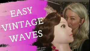 FINGER WAVES with a BABYLISS CURLING IRON