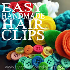 A wide variety of diy hair clips options are available to you, such as material, jewelry main material, and chemical processing. How To Make Handmade Hair Clips Living Well Spending Less