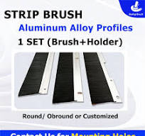 700MM Industrial Brush Strip T Profile Door Machine Window Sealing PP Nylon Filament Escalator Safety Sound Proofing Skirting - AliExpress 1420