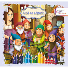 Sunt in total 59 de planse de colorat cu alba ca zapada. Carte De Colorat Si Povesti Pentru Copii Alba Ca Zapada 24 Pagini Emag Ro