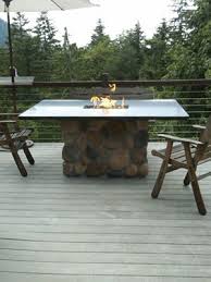 How To Build A Propane Fire Pit Dining Table Propane Fire Pit Fire Pit Table Fire Pit Table Top