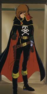 Captain Harlock Emeraldas Dadashi Monono Rebi The Eternal Captain Harlock Captain Harlock Space Pirate Captain Harlock Powerpuff Girls Fanart