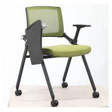 Folding study chair, use for study, working on laptop all purpose chair, heavy duty chair, easy to carry outdoor, weighing in at only 4.5 kgs. China Office Furniture Folded Student Training Study Chair With Writing Pad China Training Chair With Net Back Folding Office Chair