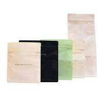 Oem custom printed kraft paper coffee bean bags pouch China ...