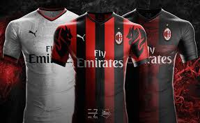 Allstarmls atlanta united fc austin fc charlotte fc chicago fire club de foot montréal colorado rapids columbus crew sc d.c. Puma Ac Milan 18 19 Home Away Third Concept Kits By Ez Design Footy Headlines Soccer Kits Soccer Uniforms Design Ac Milan