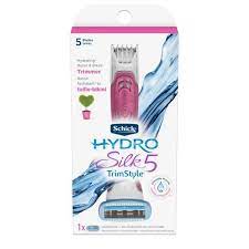 This electric razor is perfect for anyone looking to speed up their shaving routine. Schick Hydro Silk 5 Trimstyle Women S Razor 1 Razor Handle And 1 Refill Target