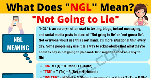 The difference between frfr speakers and guitar cabinets. Ngl Meaning What Does Ngl Mean Useful Text Conversations 7esl