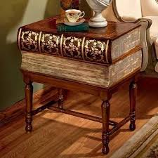 Design Toscano Stacked Books Of Shakespeare Wooden End Table Wayfair In 2020 End Tables With Storage End Tables Furniture
