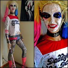 low quality costumes and cosplays of the Joker's main squeeze, Harley Quinn