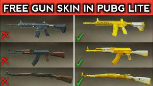 Pubg Mobile Lite Best Trick To Get Free Permanent Gun Skins How To Get Free Items Secret Trick Youtube