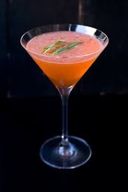 Pink Negroni Gin Campari Lemon Juice Lillet Blanc Bittermens Burlesque Bitters Tarragon Negroni Recipe Spring Cocktails Negroni